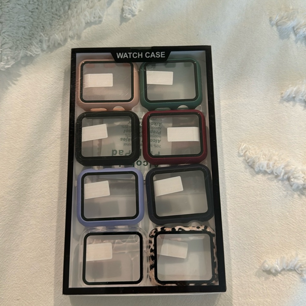 8 pack of assorted apple iwatch covers for 42mm